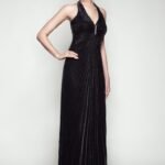 Vestido maxi negro